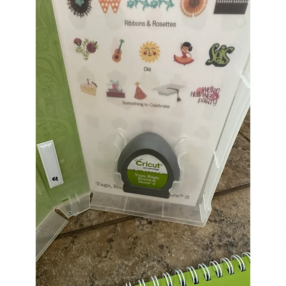 Cricut  Tags, Bags, Boxes & More 2 - Cartridge, Instructions, Missing Overlap